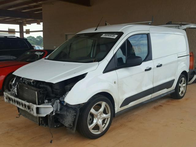 NM0LE7E71E1140229 - 2014 FORD TRANSIT CO WHITE photo 2