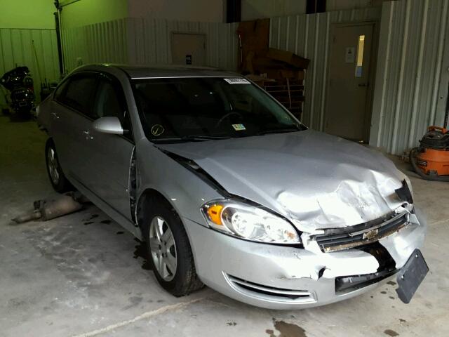 2G1WF5EK1B1318449 - 2011 CHEVROLET IMPALA LS SILVER photo 1