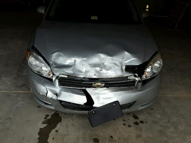 2G1WF5EK1B1318449 - 2011 CHEVROLET IMPALA LS SILVER photo 10