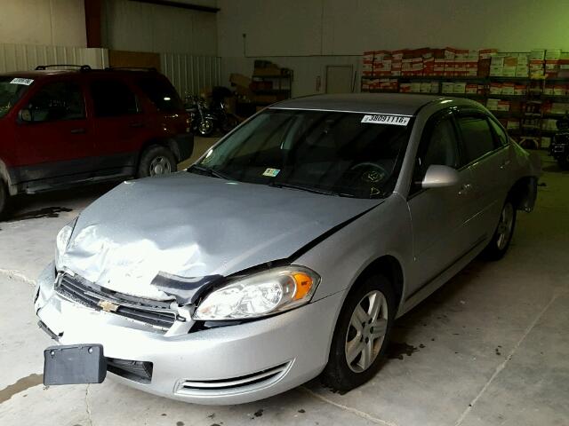 2G1WF5EK1B1318449 - 2011 CHEVROLET IMPALA LS SILVER photo 2