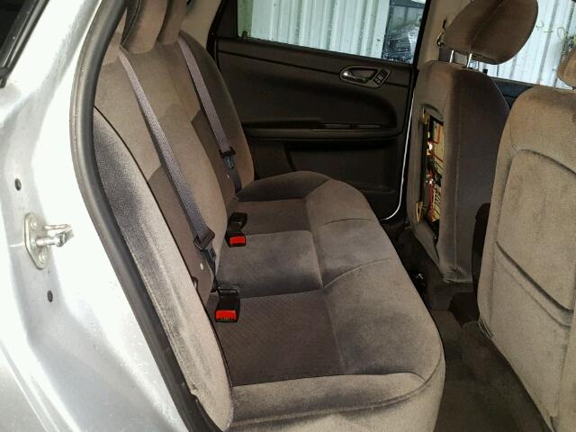 2G1WF5EK1B1318449 - 2011 CHEVROLET IMPALA LS SILVER photo 6