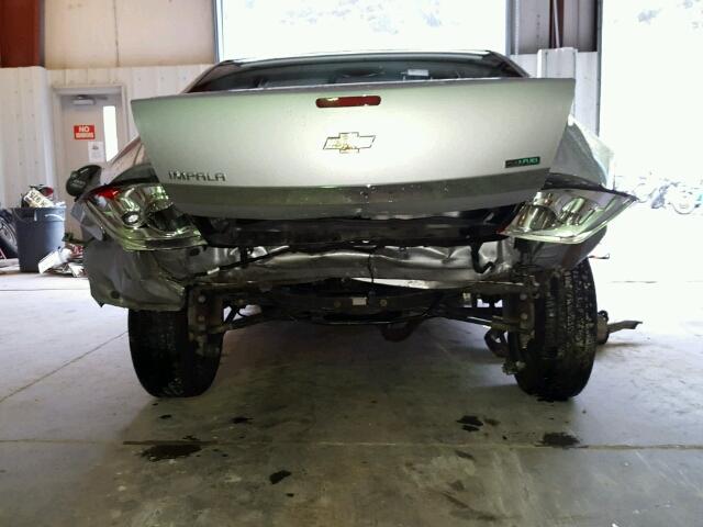 2G1WF5EK1B1318449 - 2011 CHEVROLET IMPALA LS SILVER photo 9