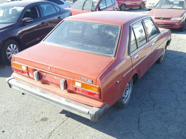 PLB310518710 - 1980 DATSUN 210 ORANGE photo 4