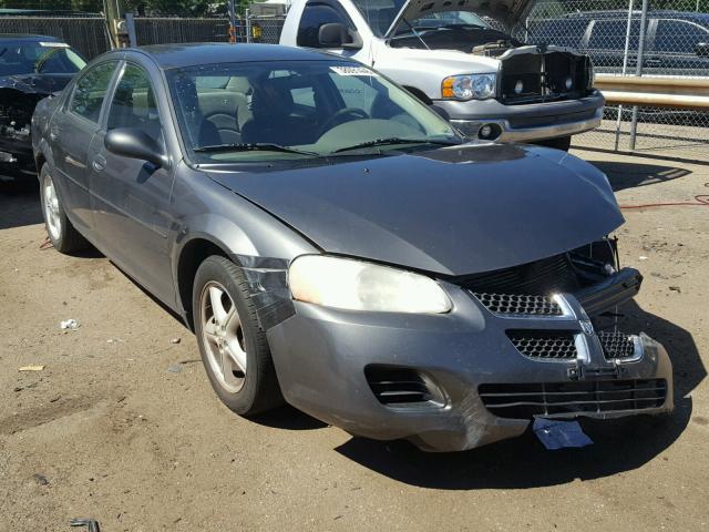 1B3EL46X95N672403 - 2005 DODGE STRATUS SX GRAY photo 1