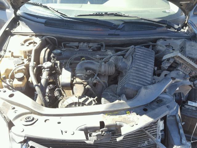 1B3EL46X95N672403 - 2005 DODGE STRATUS SX GRAY photo 7