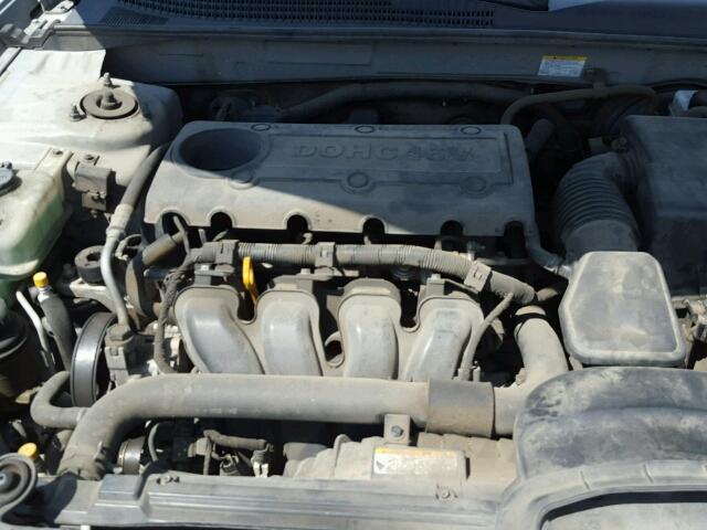 5NPET4AC6AH576791 - 2010 HYUNDAI SONATA GLS GRAY photo 9