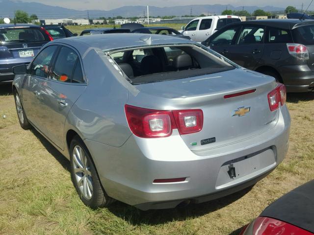 1G11E5SA7GF168744 - 2016 CHEVROLET MALIBU 银色 照片 3