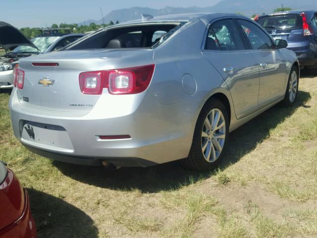 1G11E5SA7GF168744 - 2016 CHEVROLET MALIBU 银色 照片 4