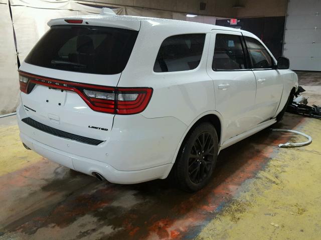 1C4RDJDG7FC861420 - 2015 DODGE DURANGO LI WHITE photo 4