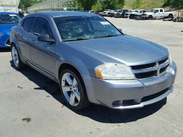 1B3LC56KX8N176399 - 2008 DODGE AVENGER SX BLUE photo 1