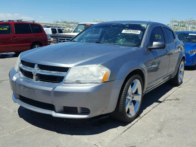 1B3LC56KX8N176399 - 2008 DODGE AVENGER SX BLUE photo 2