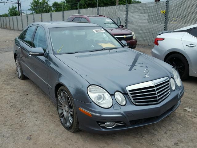 WDBUF87X98B256248 - 2008 MERCEDES-BENZ E 350 4MAT GRAY photo 1