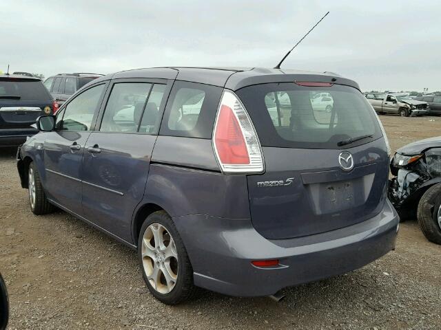 JM1CR293890342689 - 2009 MAZDA 5 GRAY photo 3