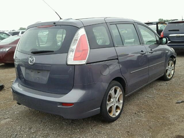 JM1CR293890342689 - 2009 MAZDA 5 GRAY photo 4