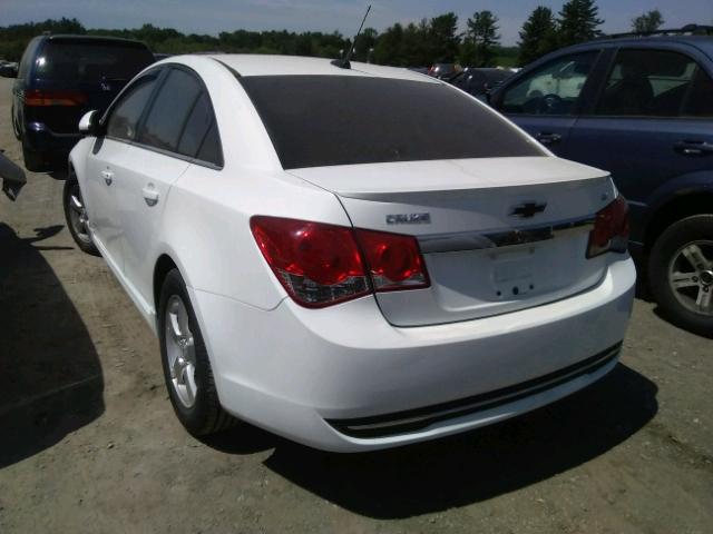 1G1PF5S9XB7252864 - 2011 CHEVROLET CRUZE LT WHITE photo 3