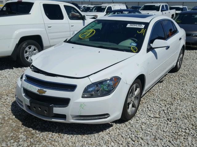 1G1ZC5E01CF372641 - 2012 CHEVROLET MALIBU 1LT 白色 照片 2