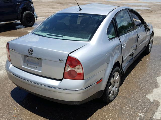 WVWRH63BX3P039660 - 2003 VOLKSWAGEN PASSAT GLX 银色 照片 4