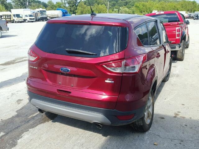 1FMCU9G95FUC25411 - 2015 FORD ESCAPE MAROON photo 4