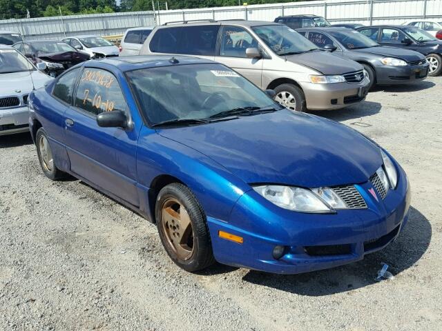 1G2JB12F237199851 - 2003 PONTIAC SUNFIRE BLUE photo 1