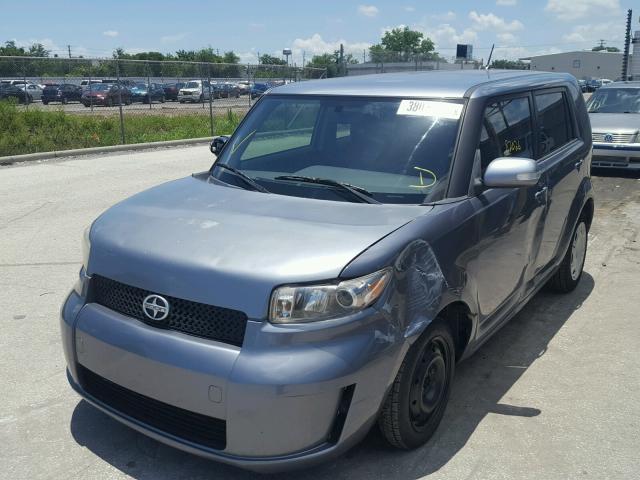 JTLZE4FE4A1117440 - 2010 TOYOTA SCION XB ნაცრისფერი ფოტო 2