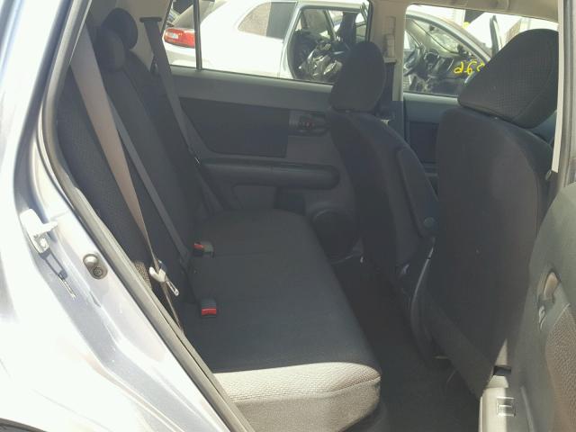 JTLZE4FE4A1117440 - 2010 TOYOTA SCION XB ნაცრისფერი ფოტო 6