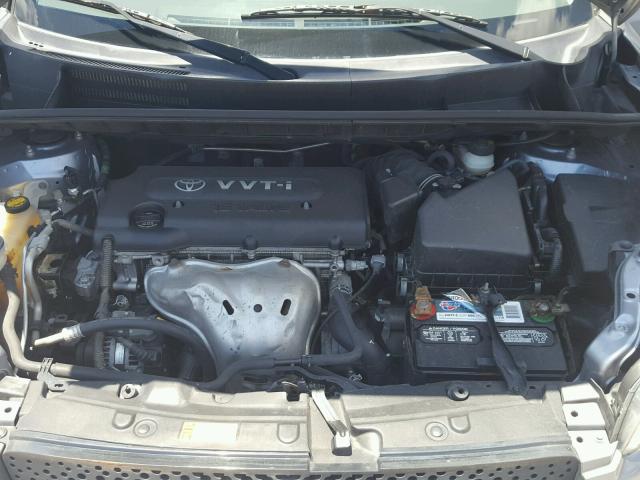JTLZE4FE4A1117440 - 2010 TOYOTA SCION XB ნაცრისფერი ფოტო 7