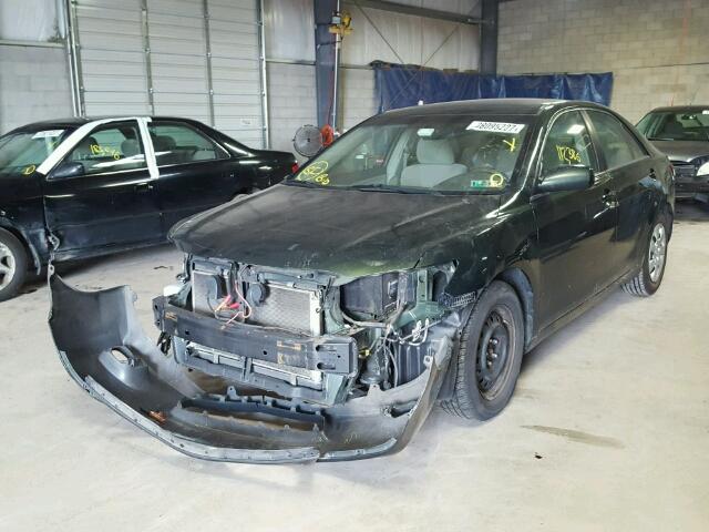 4T1BF3EK1AU515548 - 2010 TOYOTA CAMRY BASE GREEN photo 2