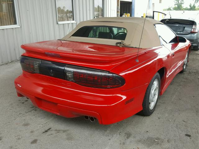 2G2FV32P8R2249895 - 1994 PONTIAC FIREBIRD F RED photo 4