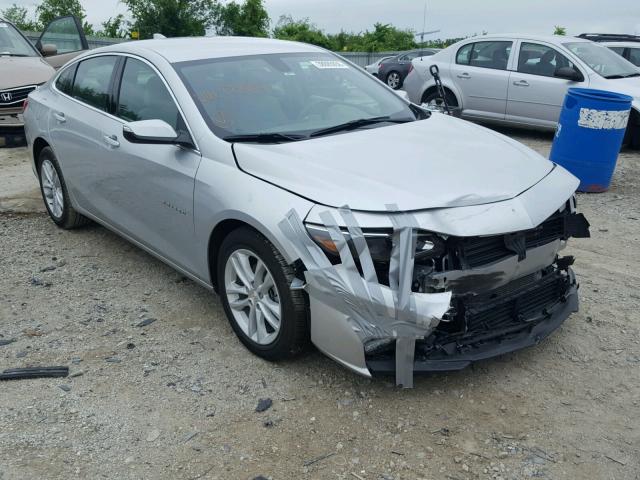 1G1ZF5SUXJF178881 - 2018 CHEVROLET MALIBU HYB SILVER photo 1