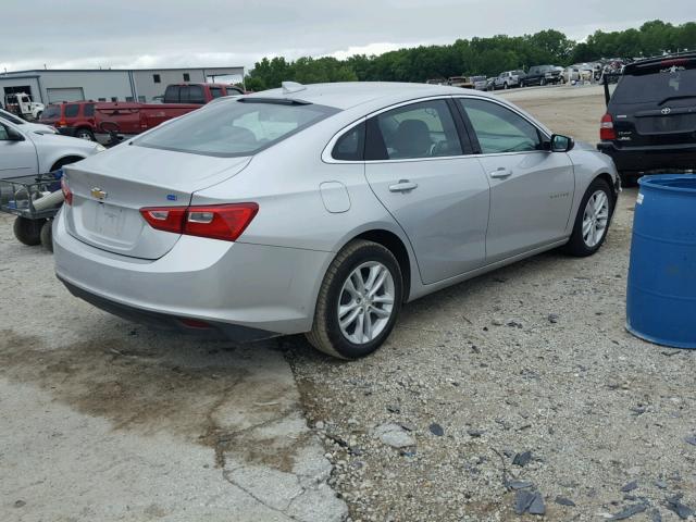 1G1ZF5SUXJF178881 - 2018 CHEVROLET MALIBU HYB SILVER photo 4