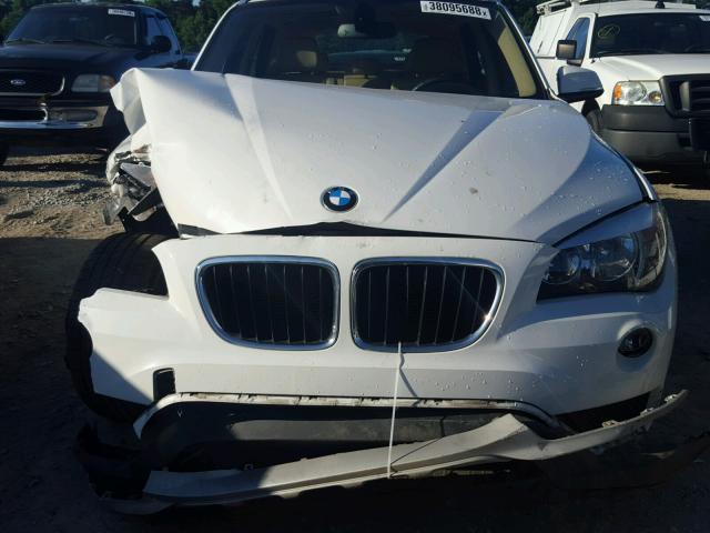 WBAVM1C58FVW58410 - 2015 BMW X1 SDRIVE2 WHITE photo 7