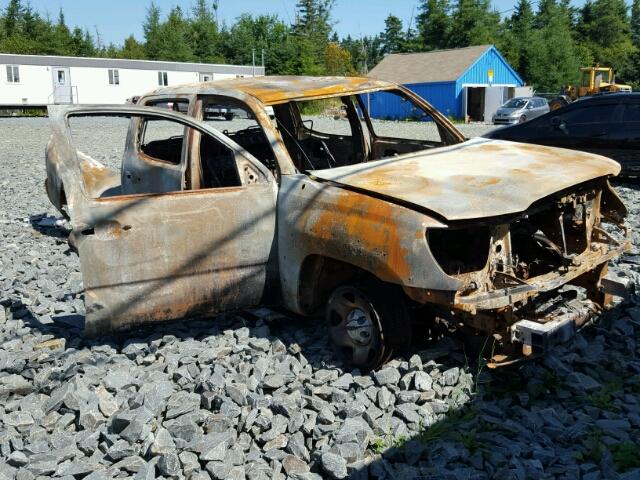 5TEMU4FNXAZ727406 - 2010 TOYOTA TACOMA DOU BURN photo 1