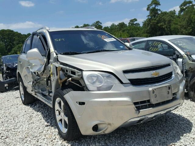 3GNAL3EK8DS603761 - 2013 CHEVROLET CAPTIVA LT BEIGE photo 1