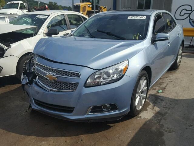 1G11H5SA4DU111240 - 2013 CHEVROLET MALIBU LTZ 蓝色 照片 2