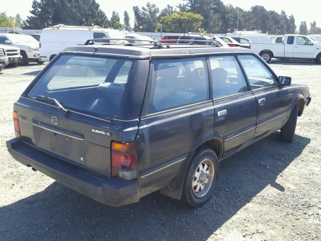 JF2AN53B3FE405878 - 1985 SUBARU GL 4WD BLACK photo 4