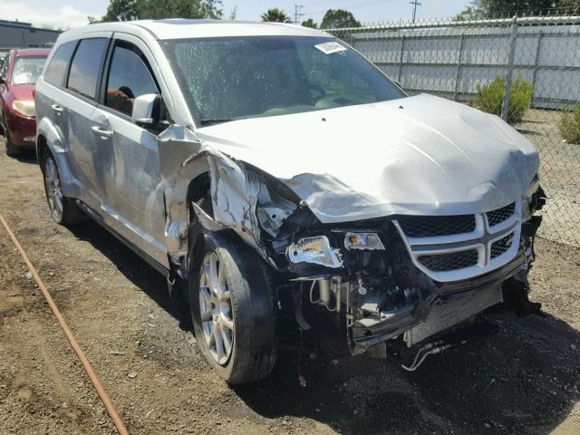 3D4PG7FG9BT534436 - 2011 DODGE JOURNEY R/ SILVER photo 1