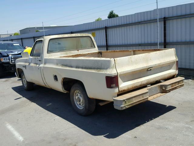 1GCCC14D7BZ112199 - 1981 CHEVROLET C10 CREAM photo 3