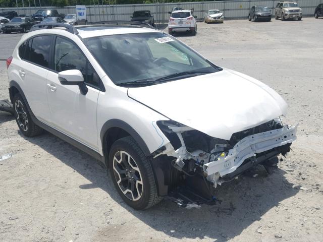 JF2GPANC4HH212949 - 2017 SUBARU CROSSTREK WHITE photo 1