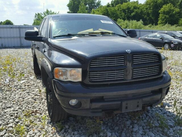 1D7KU28DX3J566459 - 2003 DODGE RAM 2500 S BLACK photo 1