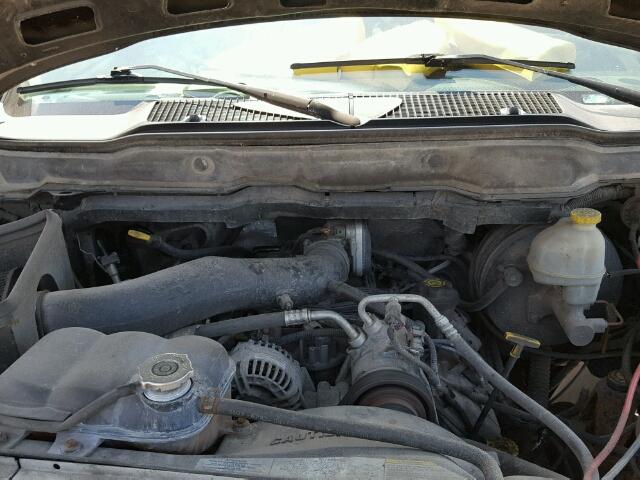 1D7KU28DX3J566459 - 2003 DODGE RAM 2500 S BLACK photo 7