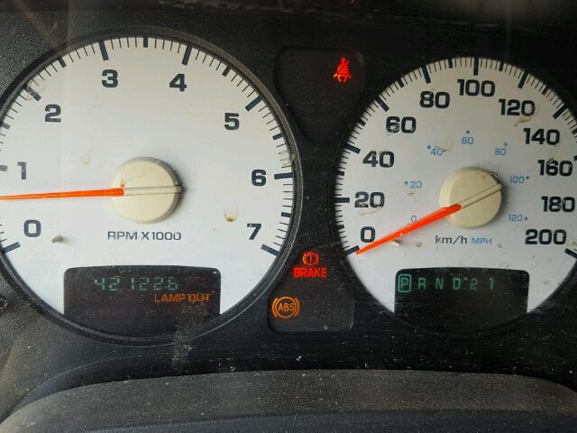 1D7KU28DX3J566459 - 2003 DODGE RAM 2500 S BLACK photo 8