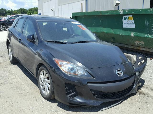 JM1BL1LP3D1808034 - 2013 MAZDA 3 I BLACK photo 1