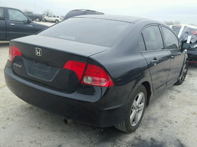 1HGFA16868L099901 - 2008 HONDA CIVIC EX შავი ფოტო 4
