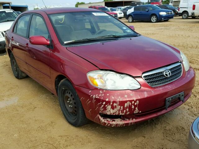 JTDBR32EX60064452 - 2006 TOYOTA COROLLA CE MAROON photo 1