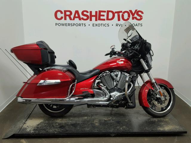 5VPTW36N2C3010730 - 2012 VICTORY MOTORCYCLES CROSS COUN RED photo 1