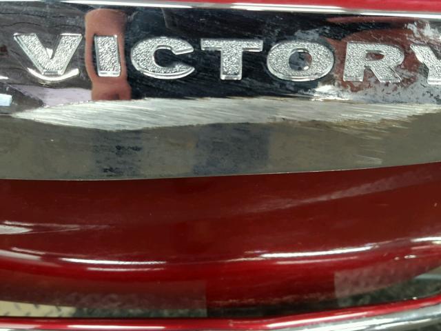 5VPTW36N2C3010730 - 2012 VICTORY MOTORCYCLES CROSS COUN RED photo 13