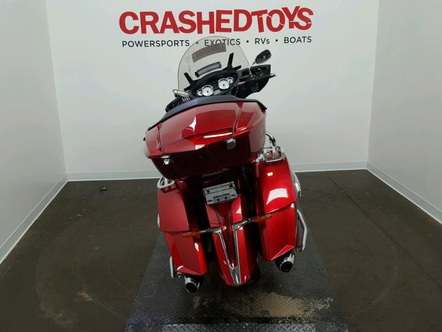 5VPTW36N2C3010730 - 2012 VICTORY MOTORCYCLES CROSS COUN RED photo 4