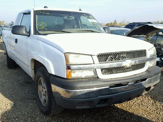 1GCEK19T85E180714 - 2005 CHEVROLET SILVERADO WHITE photo 1