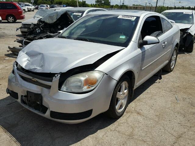 1G1AL15F867624975 - 2006 CHEVROLET COBALT GRAY photo 2