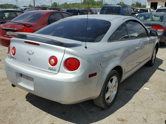 1G1AL15F867624975 - 2006 CHEVROLET COBALT GRAY photo 4